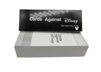 China Funny Family card GameCards Against Disney Popular card games for sale