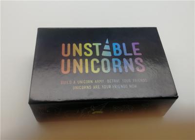 China Family Board Games New Playing Cards Unstable Unicorns For Fun for sale