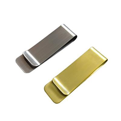 China Automatic Metal Stamping Process Metal Belt Clip With Surface Nickel Plating Polishing Finish for sale