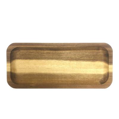 China Acacia Serving Wooden Dish Rectangle Wholesale Viable for sale