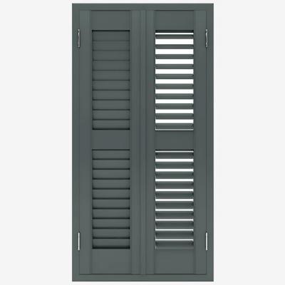 China Hardwood window plantation shutter components nice shutter wood straight from china for sale