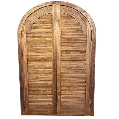 China Hard wheel 7000 double shutter plantation shutter components nice shutter wood direct from china for sale