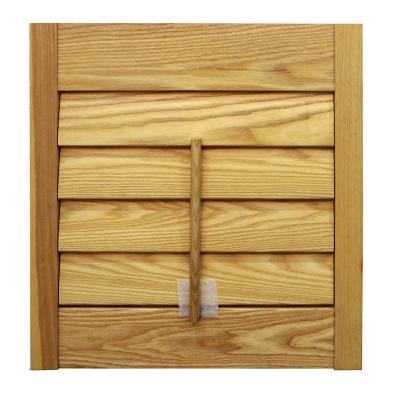 China hurricane hard shutter plantation shutter components nice shutter wood direct from china for sale