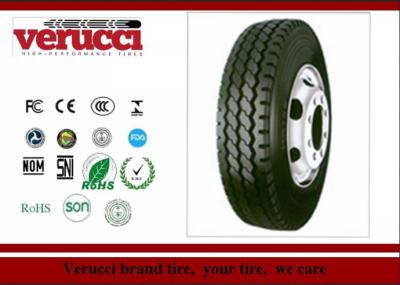 China Black 12.5MM Solid Rubber Tyres , 12 Ply Rating 225/70R19.5 Off Road Truck Tires for sale