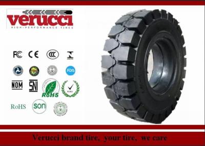 China 10-16.5 Rubber Solid Forklift Tires Lt703 Pattern 10 Ply Rating Maximum Traction for sale