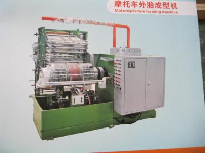 China Professinal Rubber Machinery , Motorcycle Tyre Forming Machine for sale