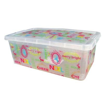 China Viable home storage box with IML for sale