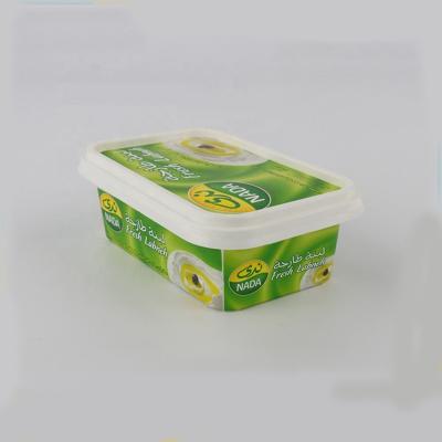 China Large Plastic Greek Yogurt IML Container PP Yogurt Container, Large Yogurt Container, Frozen Yogurt Packaging Tub With Lid for sale