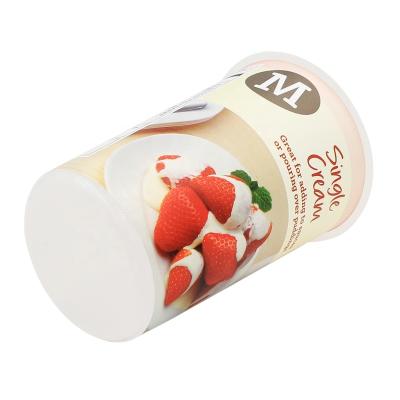 China Wholesale Disposable Eco Friendly /Eco Friendly /Recyclable /Durable /Microwavable Durable Custom Logo Printed IML Round 600ml PP Disposable Plastic Yogurt Containers for sale