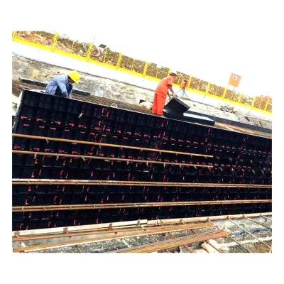 China Geoplast Contemporary High Quality Modular Plastic Column Panel Wall Formwork for sale