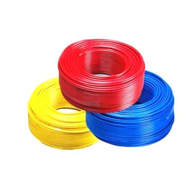 China Copper Insulated Flexible Electrical Electrical Wire Single Core 10mm 6mm Power Plant 4mm Copper Wiring Cable for sale