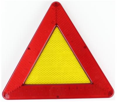 China Photocasting PC LED Warning Triangle For Emergency Led Traffic Warning Sign Led Flashing Triangle for sale