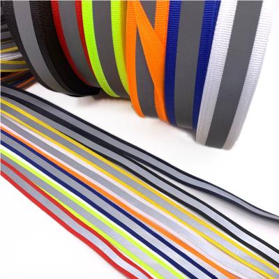 China Good Quality Durable Tubular Webbing Polyester Custom Printed Reflective Nylon Webbing For Dog Leashes for sale