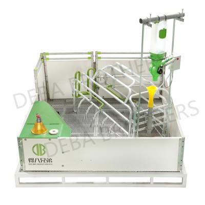 China For modern pig farm pig farm pigs pen and stall equipment open farrowing crate for sow use for sale