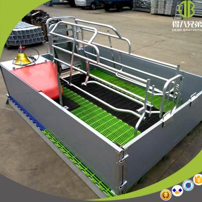 China Sow and Piglet Galvanized Pig Crates Pig Farrowing Farm Equipment Pig Farrowing Pens for Sale Pig Tools Direct Selling for sale