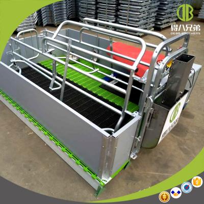 China Piglet Customized Sow And Sow Farrowing Pen Pig Galvanized Farrowing Crate Competitive Price Hog Tools Direct Selling for sale