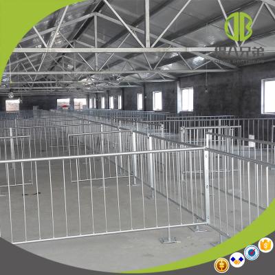 China Durable Hot Dip Galvanized Popular Finish Crates Fatten Pen Pig Breeding Farms for sale