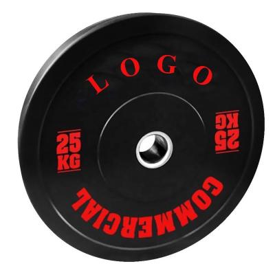 China Universal Weight Plates 25KG Rubber Ultimate Training Bumper Plates For Workout Exercise for sale