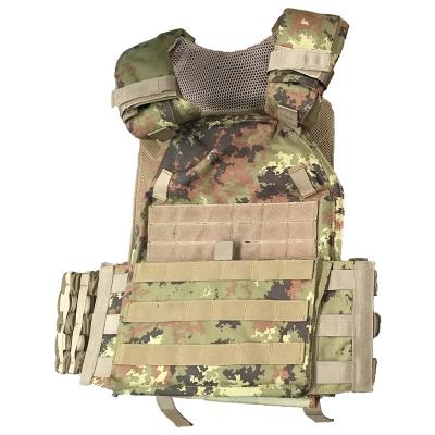 China Weight Training Gym Equipment Comfortable Camouflage Vest Plate Carrier Tactical Training for sale