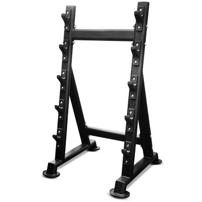 China Fitness Commercial Squat Exercise Powerlifting Stand Barbell Fixed Barbell Rack for sale