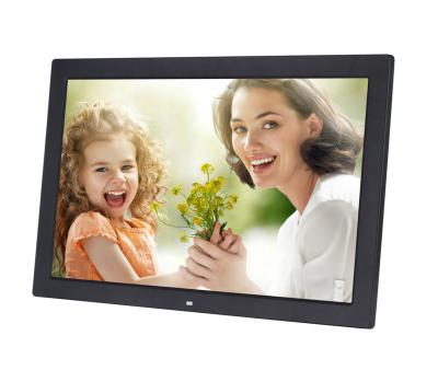 China Large Size Photo Frame 1080p 18.5 Inch Clock Wall Mount Digital Video Recorder for sale