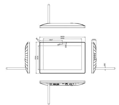 China Clock 10.1