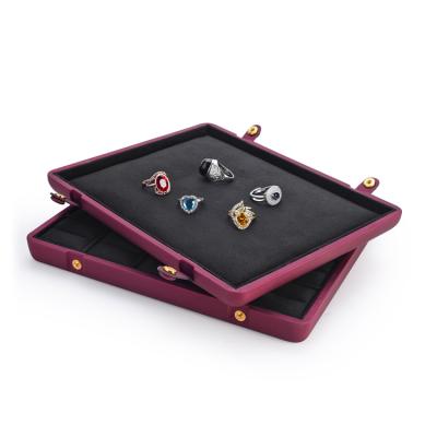 China Best Selling Custom Made Durable High End Jewelry Box And Jewelry Case Jewelry Display Tray for sale