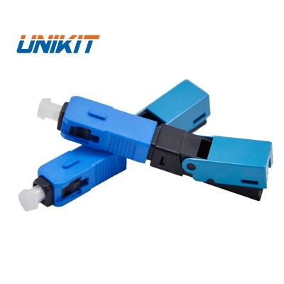 China Cheap FTTH Components Fiber Optic Connector Butterfly Cable Sc APC UPC ESC250P Passive Passive Optic Fast Connector SC APC ESC250P FTTH for sale