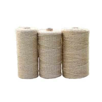 China Home Decoration & Hand Opens 1-14mm Natural Hemp Twine Yarn Jute Rope For DIY Decorations for sale