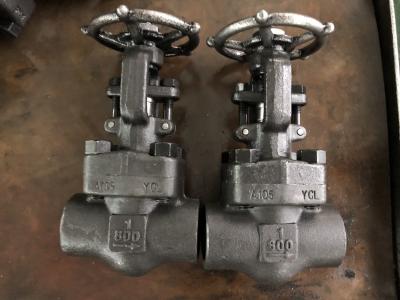 China SW & NPT Eindjes gesmeed 800lb Heavy Duty Metal Gate Valve Te koop