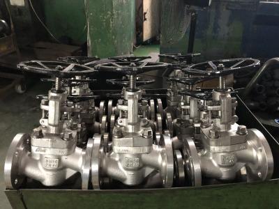 China DIN Standard Flanged Forged Steel Globe Valve Te koop