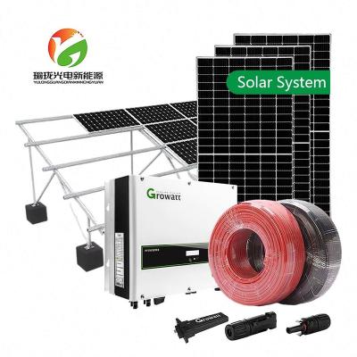 China Other 5Kw 2Kw 5Kva Solar System 4Kw Portable Solar Irrigation System for sale