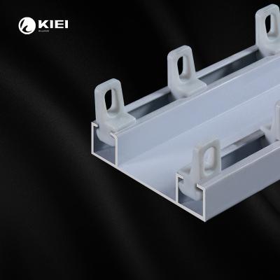 China KIEI Occasional Double Paralleled Track Ceiling Mount Curtain Track for sale