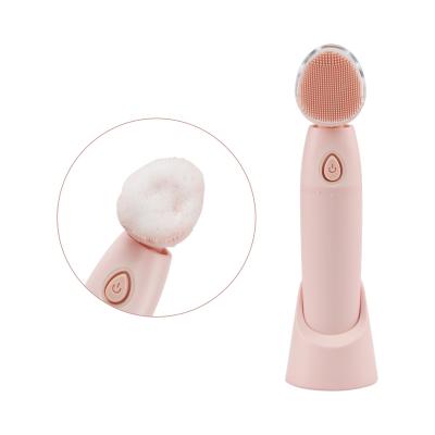 China 2021 New Silicone Facial Sonic Cleansing Brush Black Head Removal Deep Cleansing Silicone Deep Cleansing Brush For Home Use for sale