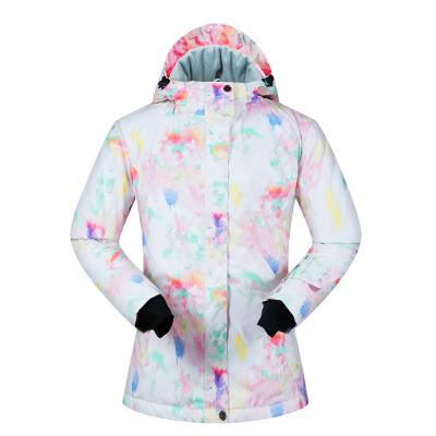 China 2021 New Ski Suit Men Women Waterproof Snowboarding Jacket Ski Suit Men Women Breathable Warm Winter Snow Print Coats for sale