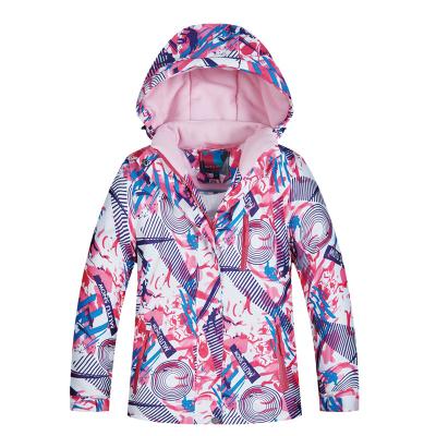 China Super Warm Waterproof Jacket Windproof Winter Snowboarding Ski Jacket Winter Children Thicken Ski Clothes Girls Snow Coat -30 Kids Breathable for sale