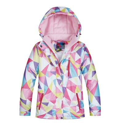 China Super Warm Waterproof Snowboarding Ski Jacket Winter Children Windproof Ski Clothes Girls Snow Coat -30 Newest Breathable Children for sale