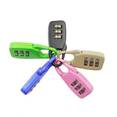 China 9903A High Quality Zinc Alloy Code Zinc Alloy Padlock Mini 3 Digit Briefcase Purse Lock for sale