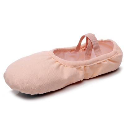 China Soft / Lightweight / Breathable Flat Shoes Soft Unique Ballet Dance Wear Ballet Shoes For Girls for sale