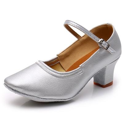 China Fashion/Wholesale Comfortable/Durable Fashion Dance Shoes For Women Ballroom Latin Tango Soft Bottom Dance Shoes Heels For Women 5cm for sale