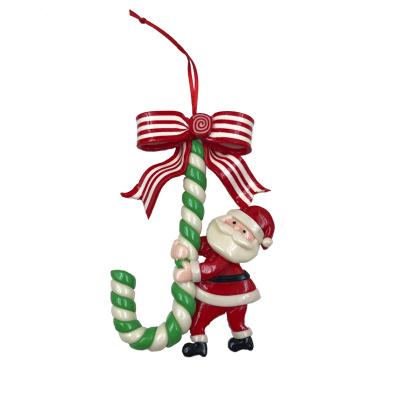 China Christamas Home Decor Christmas Tree Decoration Hanging Candy Canes Supply-Old Clay Decoration Gift For Christmas soft for sale