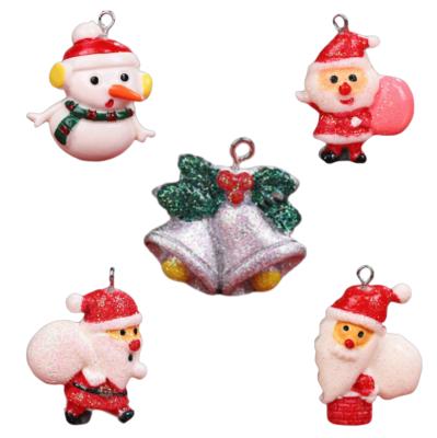 China Christamas Home Decoration Christmas Tree Decoration Christmas Gift Resin DIY Jewelry Accessories Pendant Gift to Children for sale