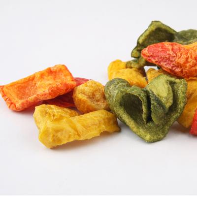 China Normal healthy natural dry vegetable food snack dried carrot dehydrated sweet pepper, radish, okra, lotus root and pump for wholesale for sale