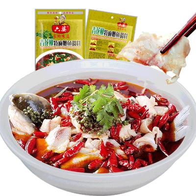 China Cooking 2020 High Quality Fish Processing Plant Sichuan Pepper Flavor Fish Condiments For Cooking Fish Chinese Cooking for sale