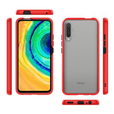 China Shockproof Anti Fingerprint Frosted Cell Phone Case For Huawei Y8p , Clear PC TPU Case For Huawei Y7p Y6p Y5p for sale