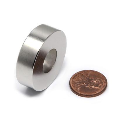 China Industrial Magnet 20 Years Factory Neodymium Custom Ring Magnets With Large Size Inventory for sale