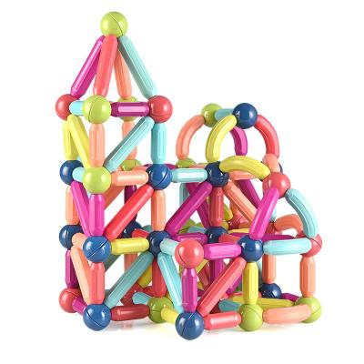 Cina Jewelry Magnet Customized Quantity 64PCS 110PCS Magnetic Building Sticks And Balls in vendita