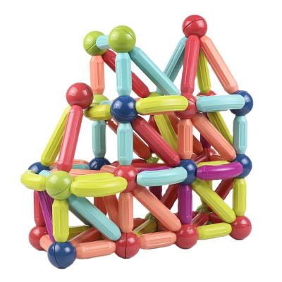 China 30 Years Factory Wholesale 36 &38 PCS Magnetic Building Sticks Educational Toy Blocks Toys for sale