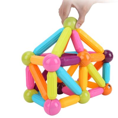 Cina Educational Toy 30 Years Supplier Gold Wholesale Magnetic Bars And Balls Blocks Toys With Free Sample in vendita