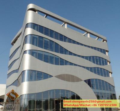 China Outdoor Metal cladding aluminium sheet facade cladding for facade exterior cladding for sale